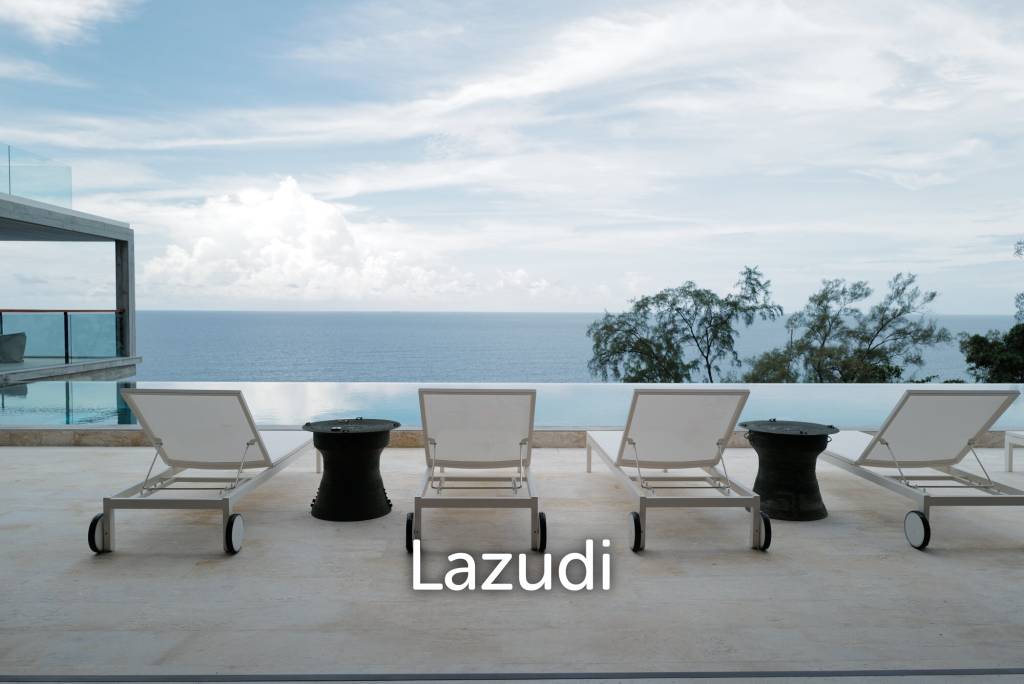 Ultra Luxury Pool Villa for Sale with Panoramic Ocean Views over Surin Beach