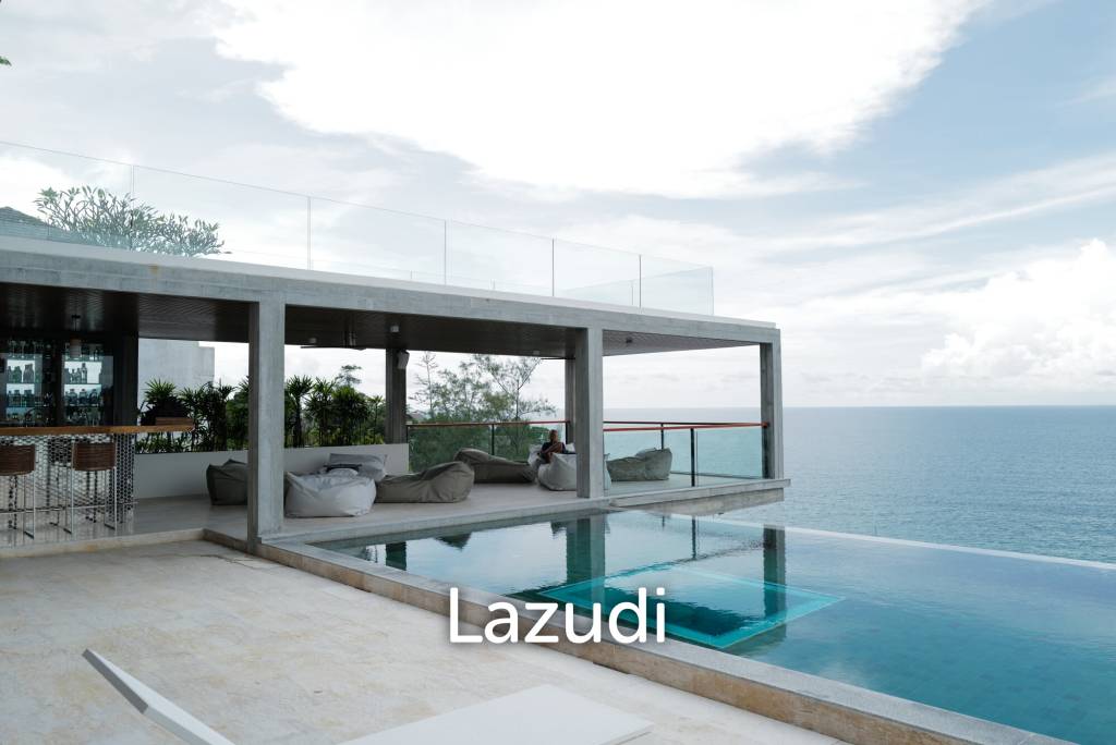 Ultra Luxury Pool Villa for Sale with Panoramic Ocean Views over Surin Beach
