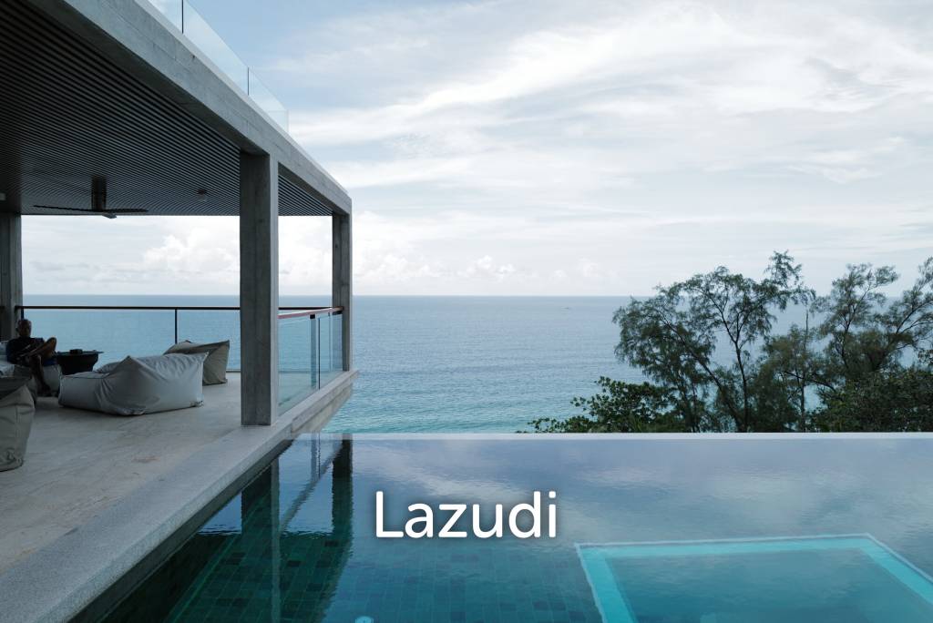 Ultra Luxury Pool Villa for Sale with Panoramic Ocean Views over Surin Beach