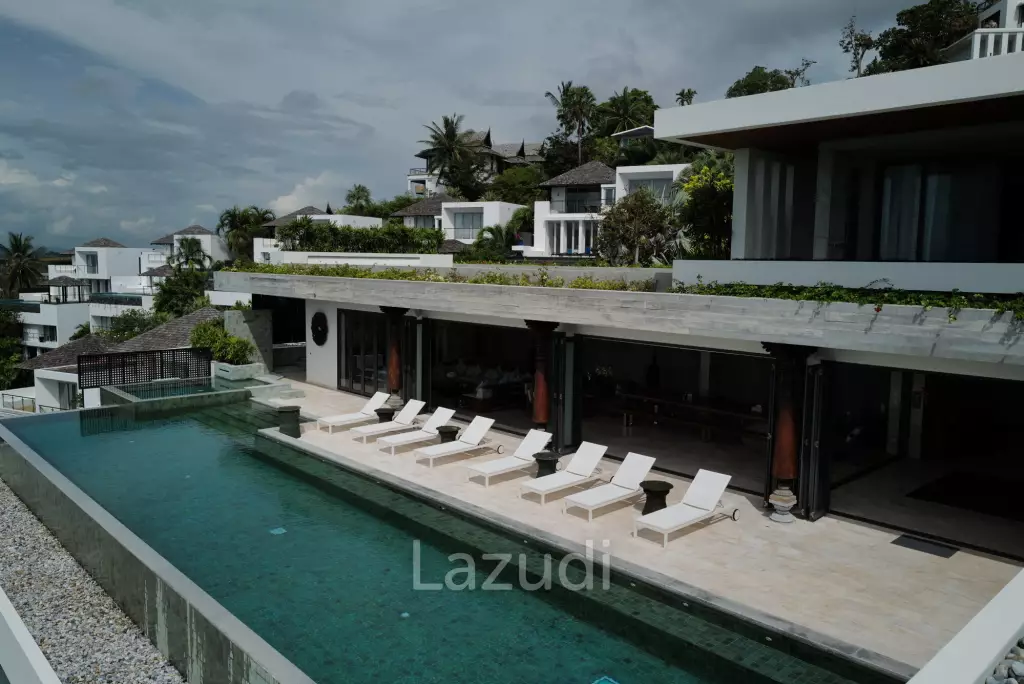 Ultra Luxury Pool Villa for Sale with Panoramic Ocean Views over Surin Beach