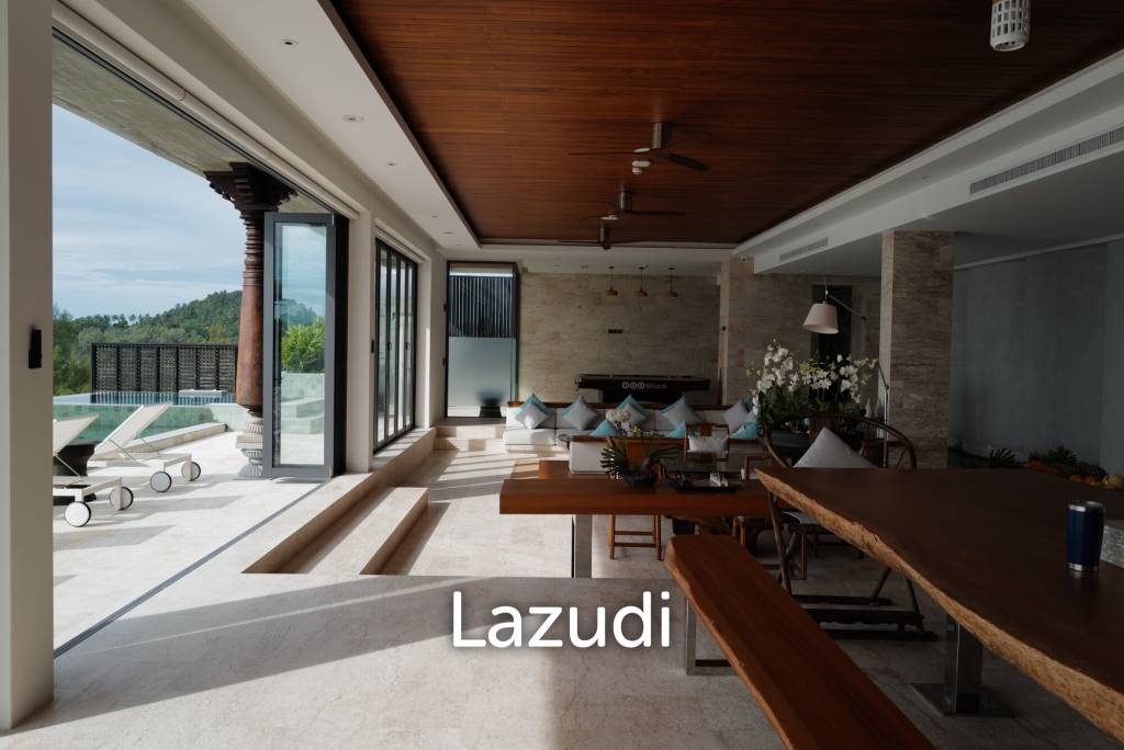 Ultra Luxury Pool Villa for Sale with Panoramic Ocean Views over Surin Beach