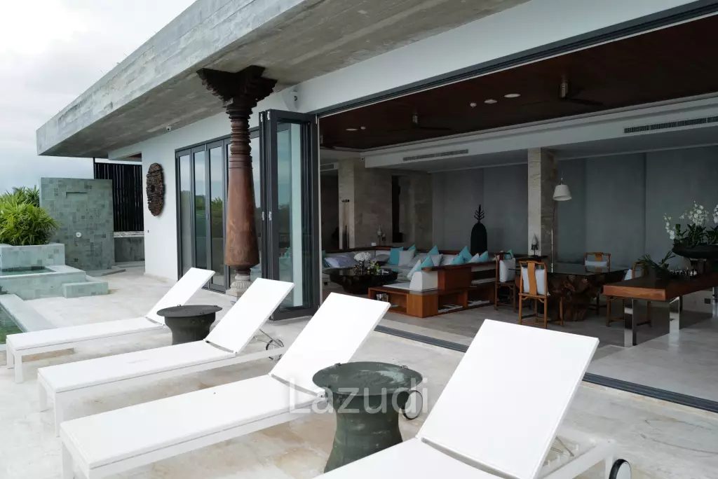 Ultra Luxury Pool Villa for Sale with Panoramic Ocean Views over Surin Beach