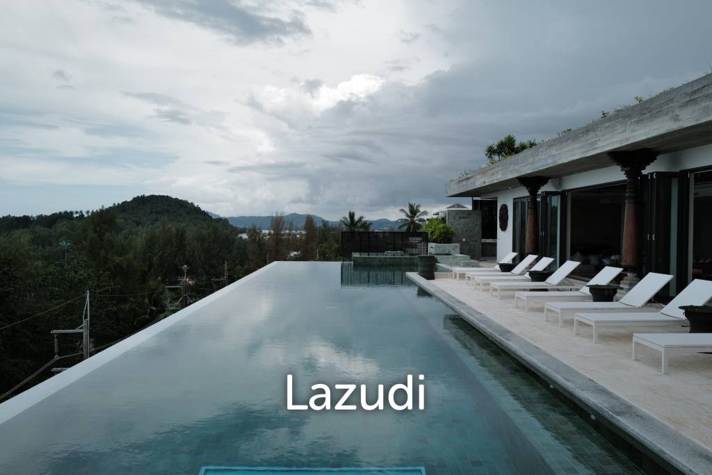 Ultra Luxury Pool Villa for Sale with Panoramic Ocean Views over Surin Beach
