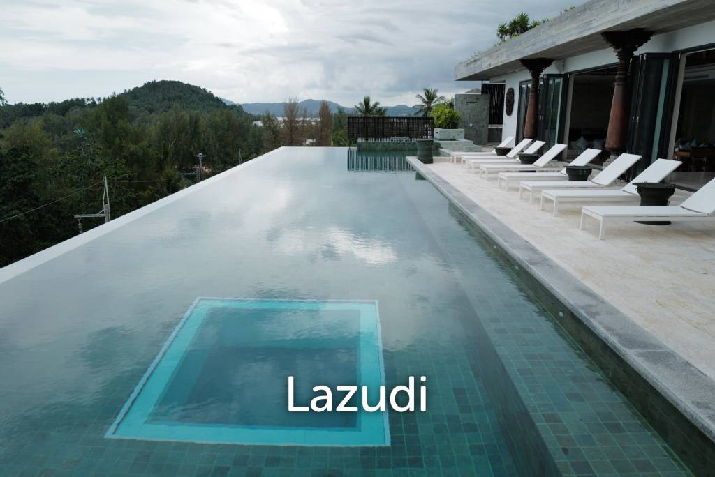 Ultra Luxury Pool Villa for Sale with Panoramic Ocean Views over Surin Beach