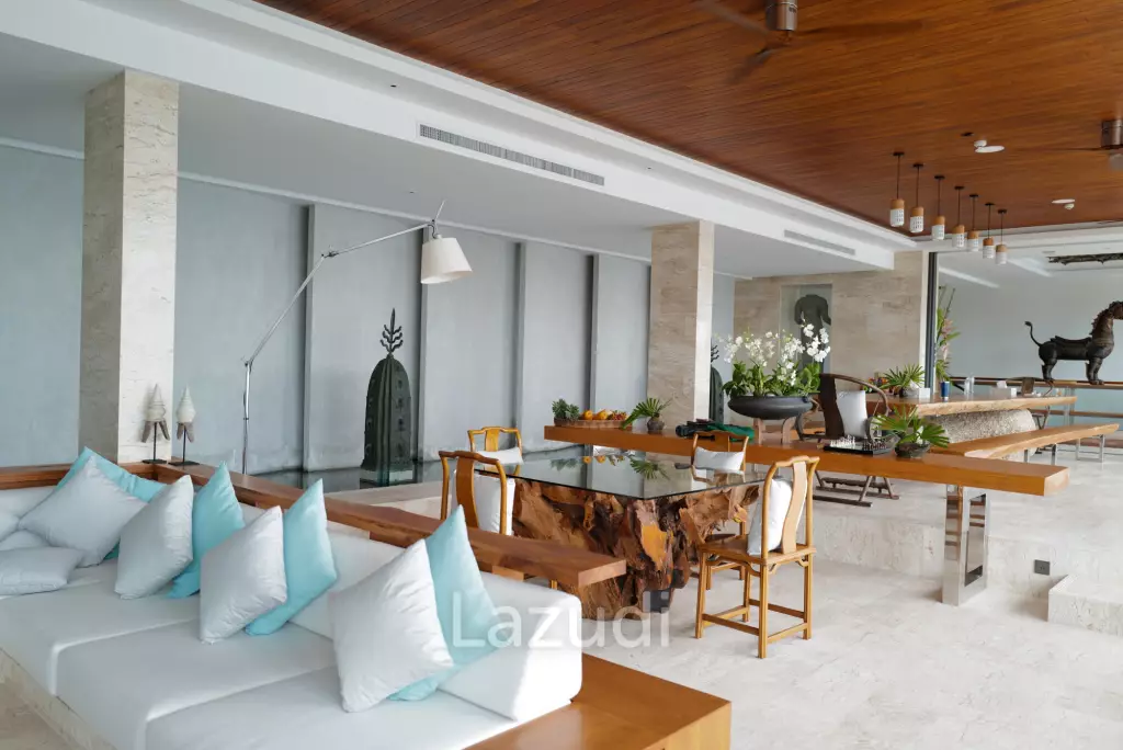 Ultra Luxury Pool Villa for Sale with Panoramic Ocean Views over Surin Beach