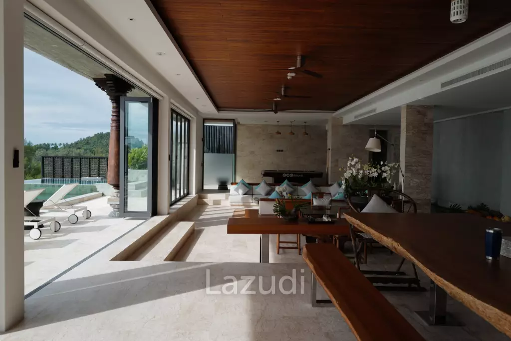 Ultra Luxury Pool Villa for Sale with Panoramic Ocean Views over Surin Beach