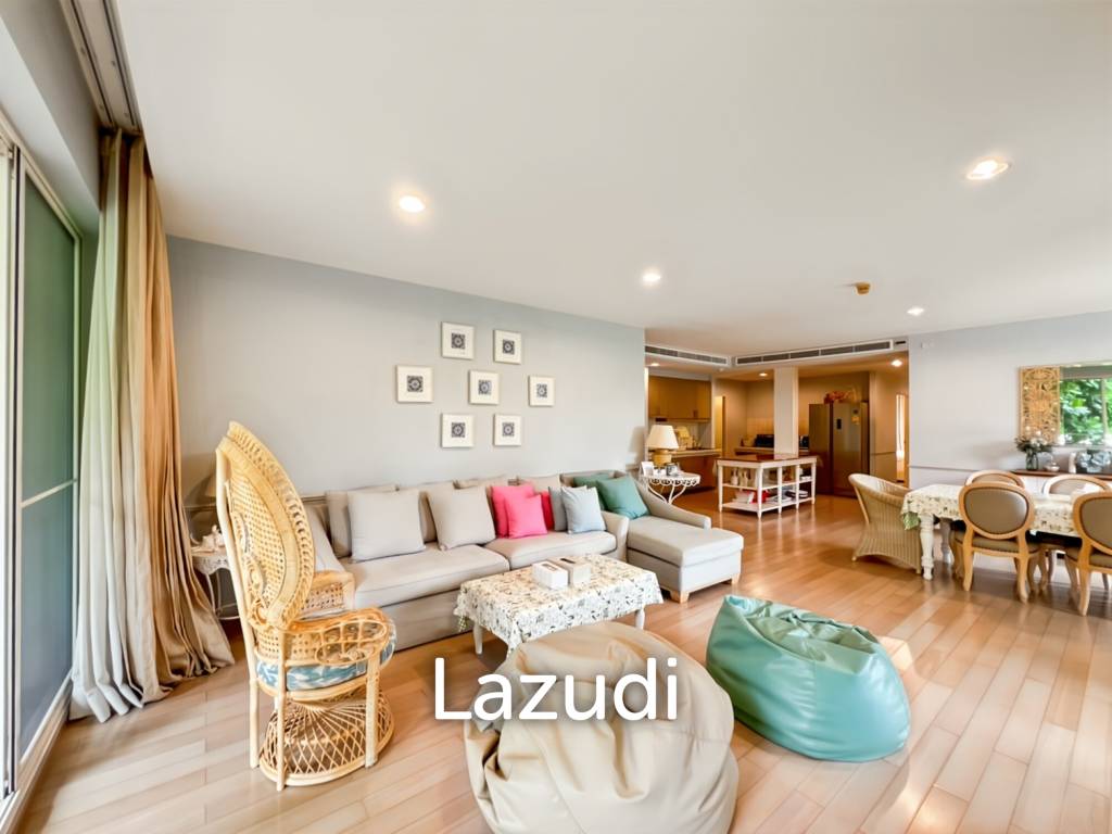 คอนโดหรู 225 ตร.ม. 3 ห้องนอนวิวทะเลในบ้านนับคลื่น
