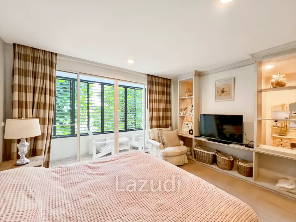 คอนโดหรู 225 ตร.ม. 3 ห้องนอนวิวทะเลในบ้านนับคลื่น