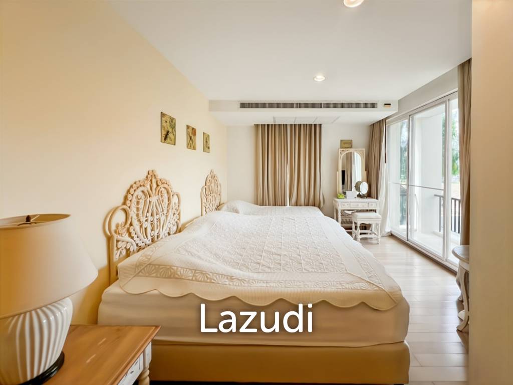 คอนโดหรู 225 ตร.ม. 3 ห้องนอนวิวทะเลในบ้านนับคลื่น