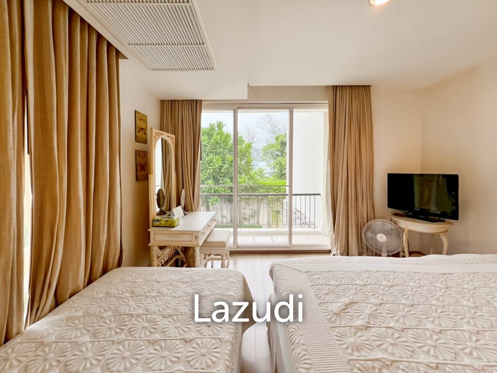 คอนโดหรู 225 ตร.ม. 3 ห้องนอนวิวทะเลในบ้านนับคลื่น