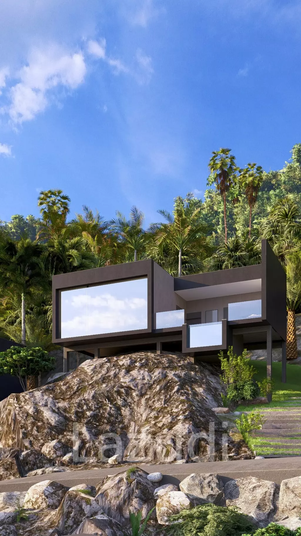 Modern 1 Bedroom Side Terrace with Pool Near Haad Salad Beach
