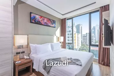 50 sqm modern 1 bedroom serviced apartment in Adelphi Forty - Nine Bangkok