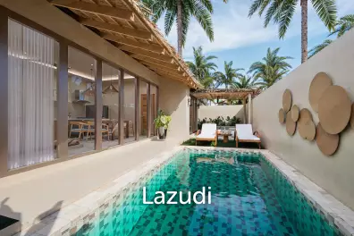 Tropical 1-Bedroom in Peaceful Lipa Noi