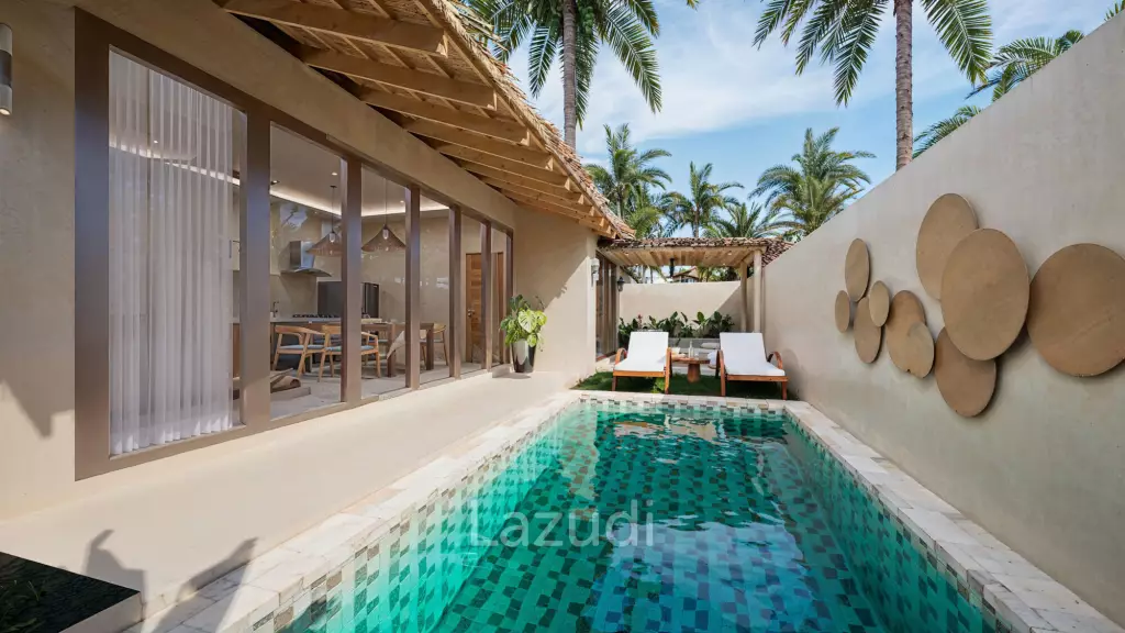Tropical 1-Bedroom in Peaceful Lipa Noi