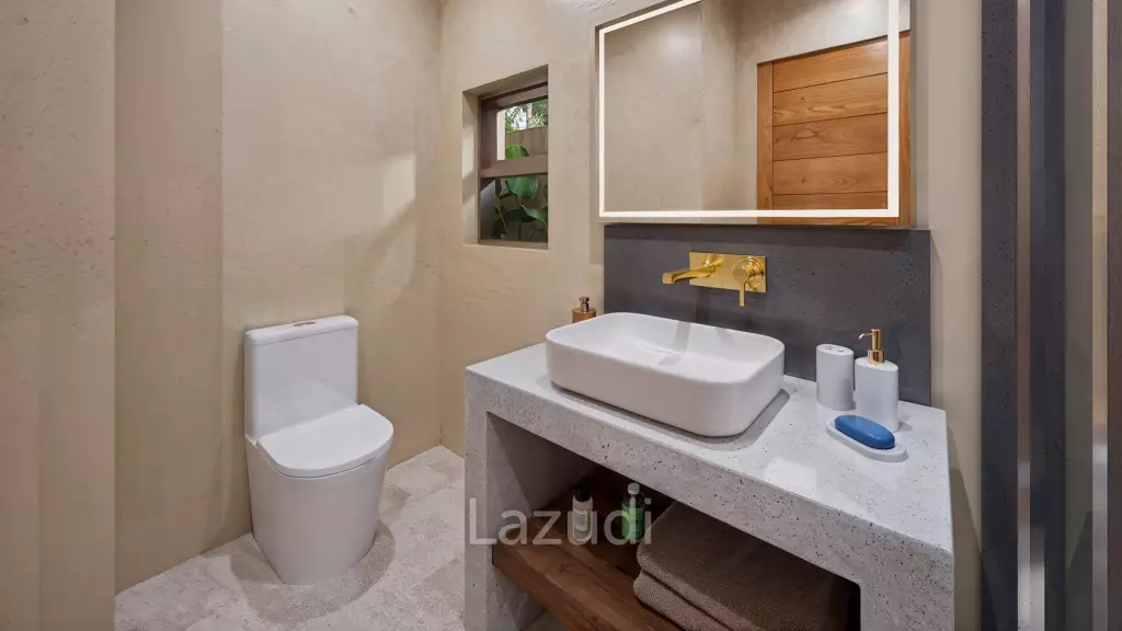 Tropical 1-Bedroom in Peaceful Lipa Noi