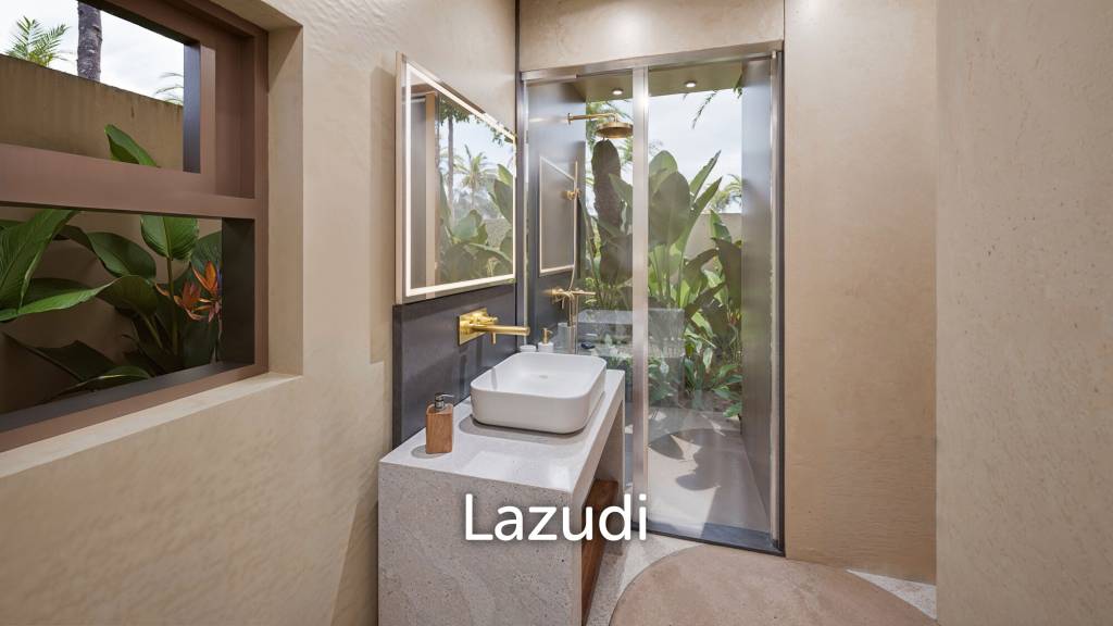 Tropical 1-Bedroom in Peaceful Lipa Noi