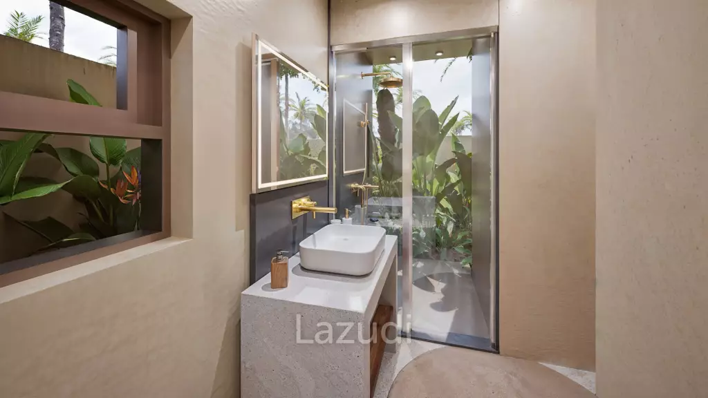 Tropical 1-Bedroom in Peaceful Lipa Noi