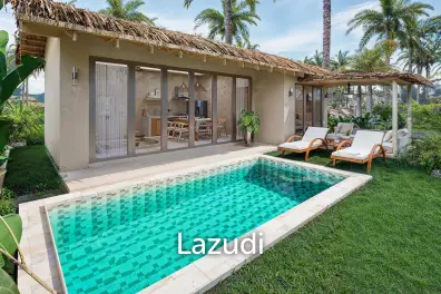 Tropical 1-Bedroom in Peaceful Lipa Noi