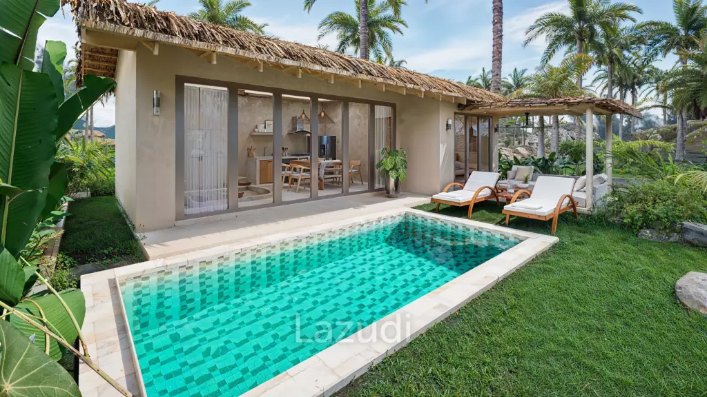 Tropical 1-Bedroom in Peaceful Lipa Noi
