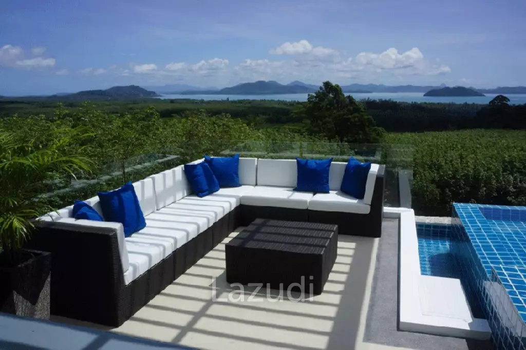 5-Bedroom Luxury Estate with Panoramic Phang Nga Bay Views