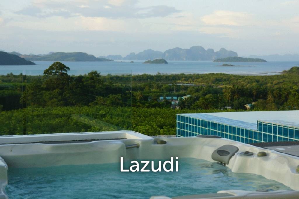 5-Bedroom Luxury Estate with Panoramic Phang Nga Bay Views