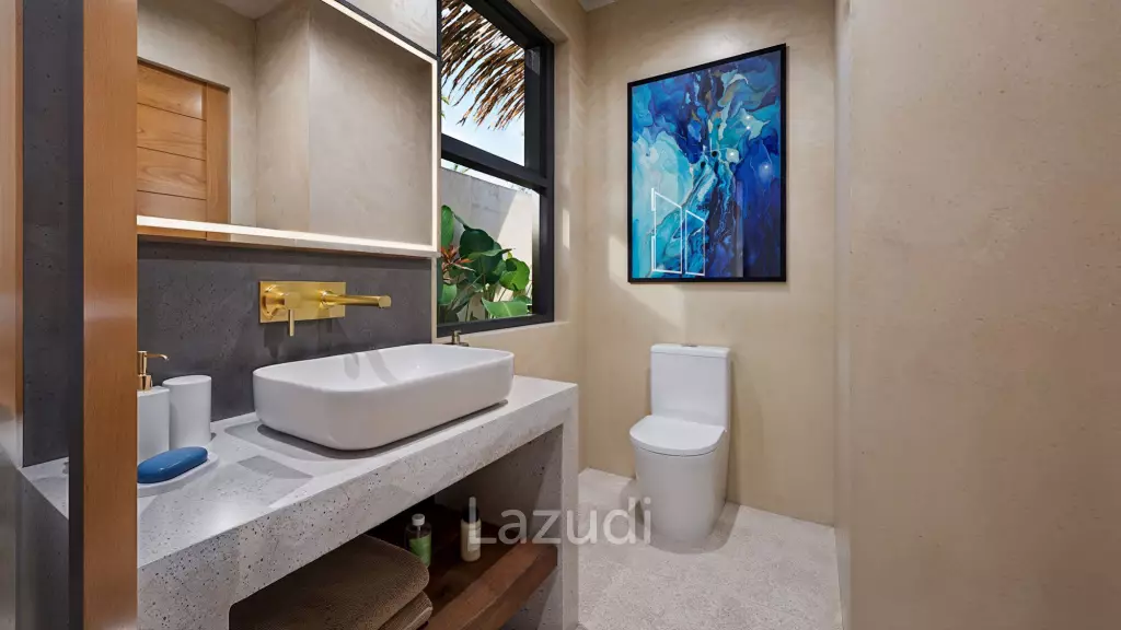 Tropical 2-Bedroom in Peaceful Lipa Noi