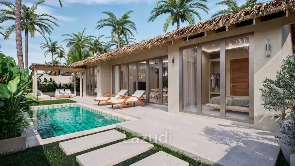 Tropical 2-Bedroom in Peaceful Lipa Noi