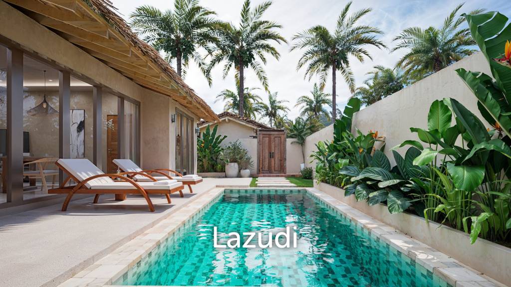 Tropical 2-Bedroom in Peaceful Lipa Noi