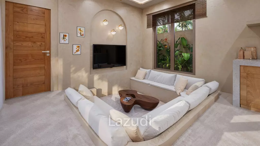 Tropical 2-Bedroom in Peaceful Lipa Noi