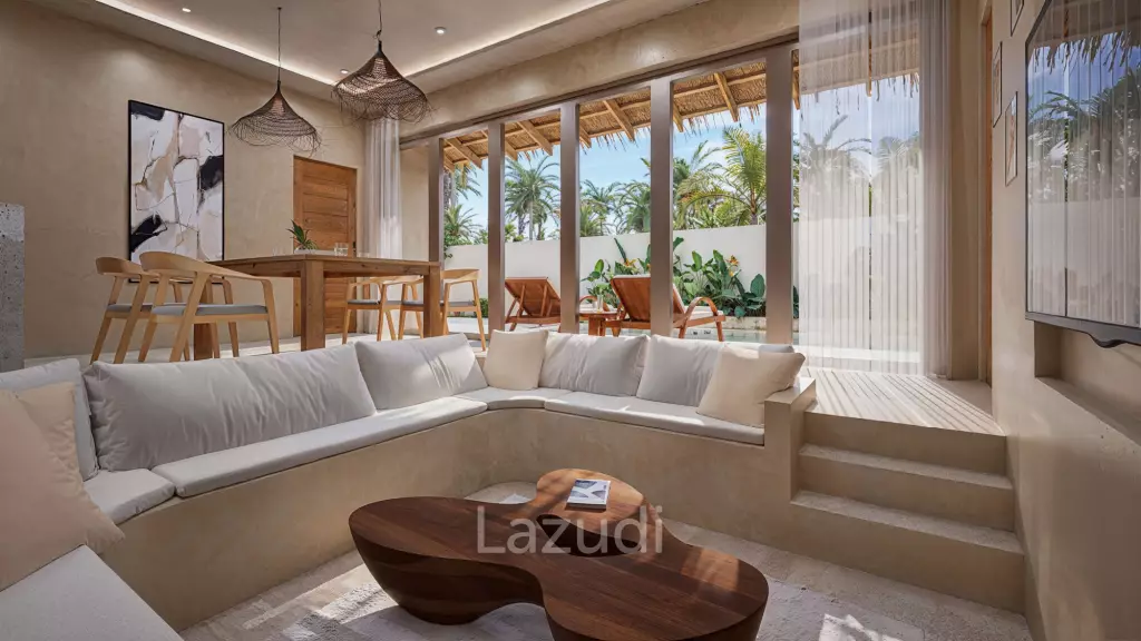 Tropical 2-Bedroom in Peaceful Lipa Noi