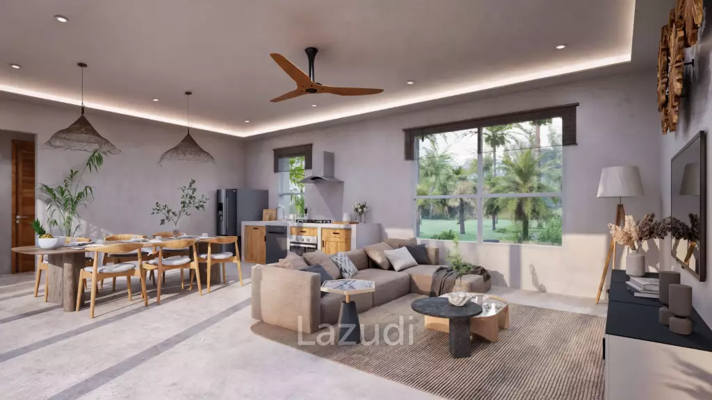 Modern 3-Bedroom Pool Villa Surrounded by Tropical Nature