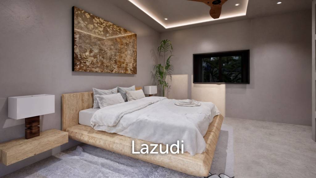 Modern 3-Bedroom Pool Villa Surrounded by Tropical Nature