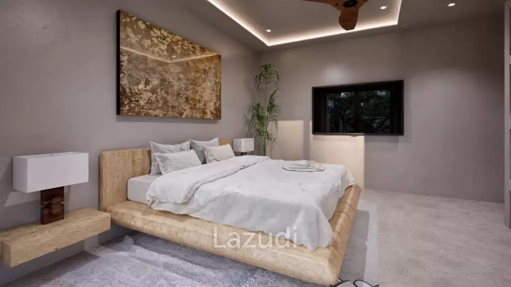Modern 3-Bedroom Pool Villa Surrounded by Tropical Nature