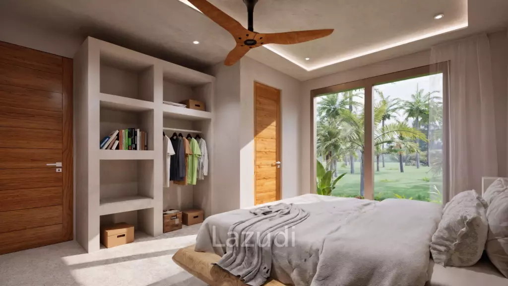 Modern 3-Bedroom Pool Villa Surrounded by Tropical Nature