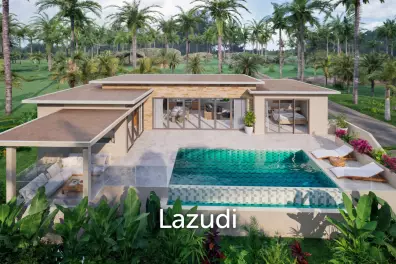 Modern 3-Bedroom Pool Villa Surrounded by Tropical Nature