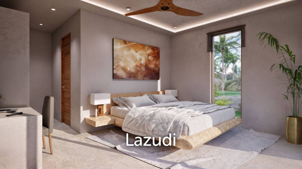 Modern 3-Bedroom Pool Villa Surrounded by Tropical Nature