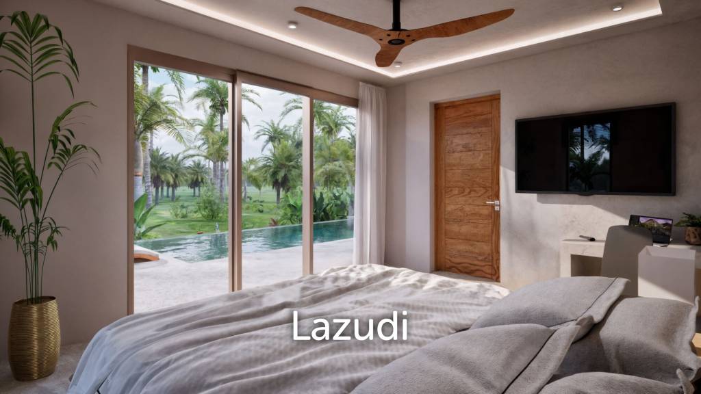 Modern 3-Bedroom Pool Villa Surrounded by Tropical Nature