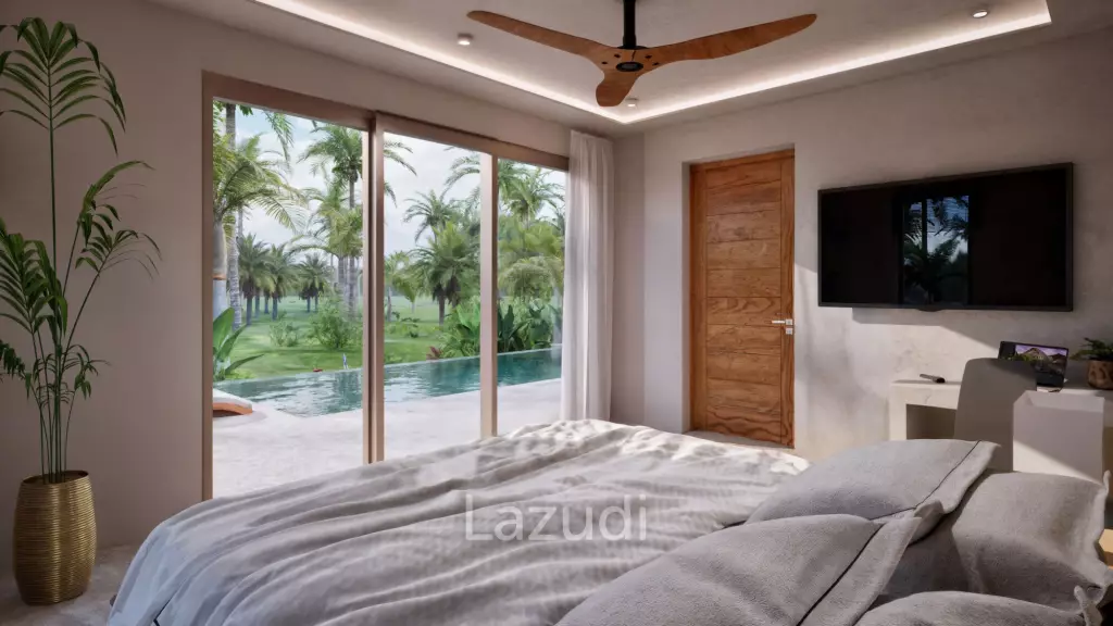 Modern 3-Bedroom Pool Villa Surrounded by Tropical Nature