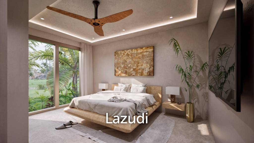 Modern 3-Bedroom Pool Villa Surrounded by Tropical Nature