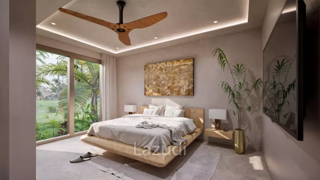 Modern 3-Bedroom Pool Villa Surrounded by Tropical Nature