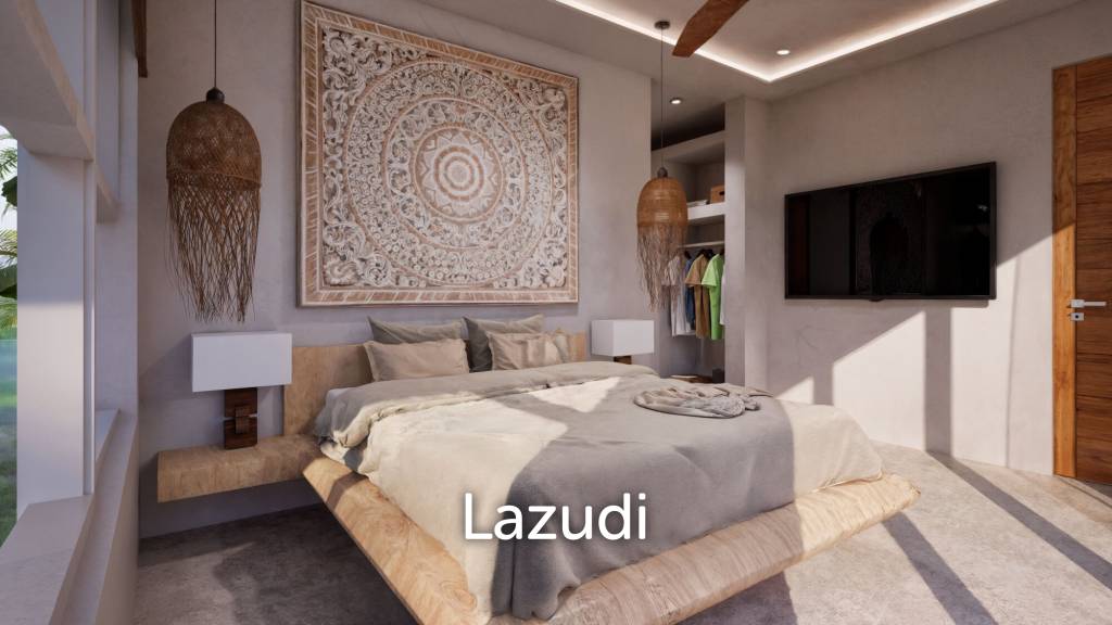 Modern 3-Bedroom Pool Villa Surrounded by Tropical Nature