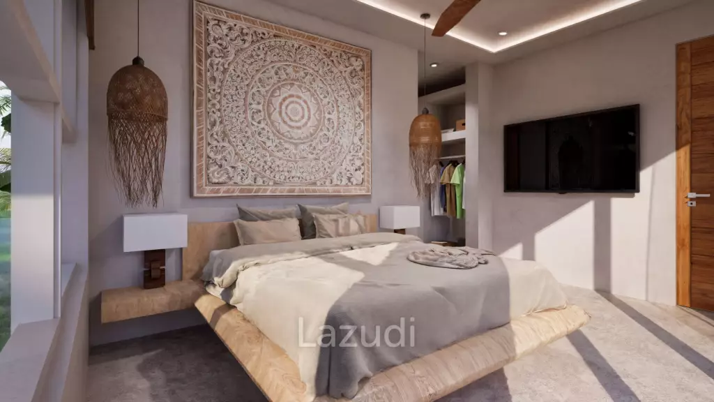 Modern 3-Bedroom Pool Villa Surrounded by Tropical Nature