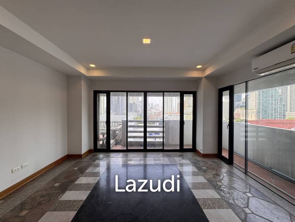 205 sqm 3-Bed Condo with Huge Terrace in Khlong Toei Nuea, Bangkok