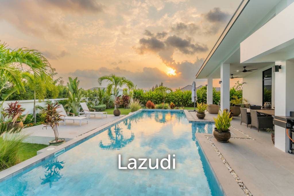 355 sqm modern pool villa in Wang Phong Pran Buri