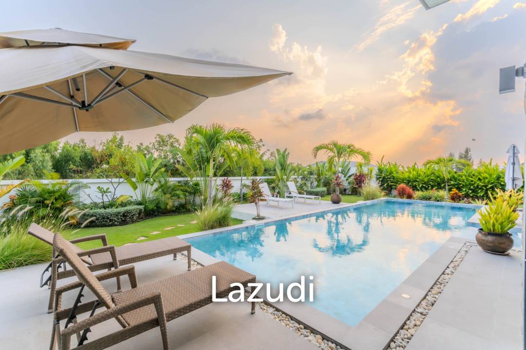 355 sqm modern pool villa in Wang Phong Pran Buri