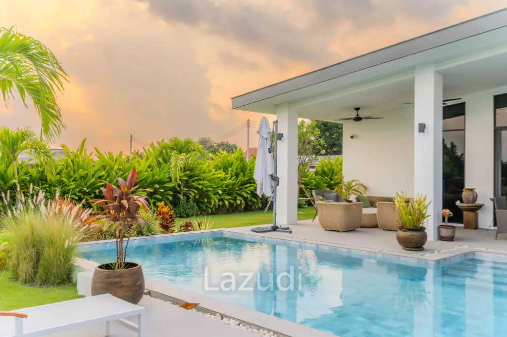 355 sqm modern pool villa in Wang Phong Pran Buri