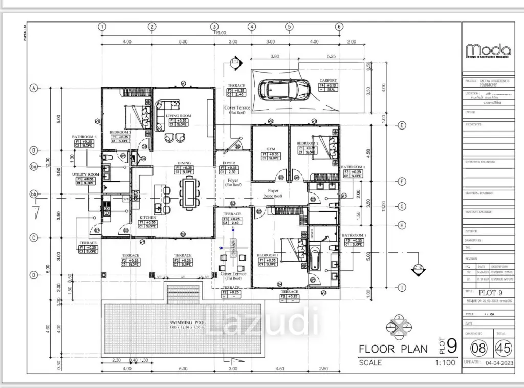 355 sqm modern pool villa in Wang Phong Pran Buri