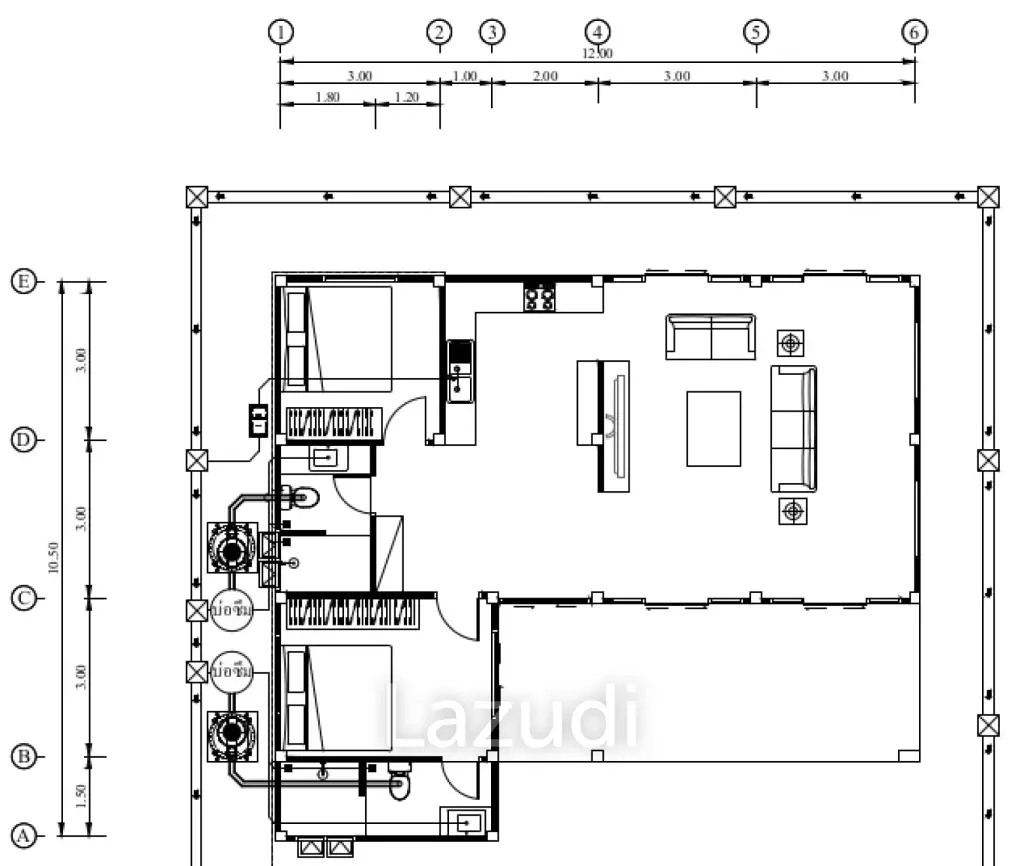 94 sqm Modern House in Leo Resort Cha-Am