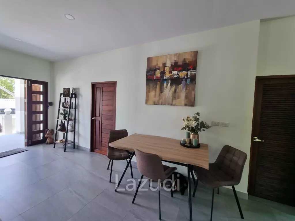 120 sqm 3-BR House in Leo Resort Cha-Am