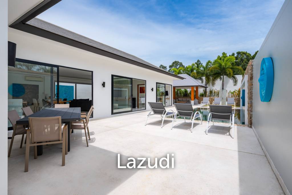 Elegant 3-Bedroom Balinese-Style Private Pool Villa in Peaceful Maenam